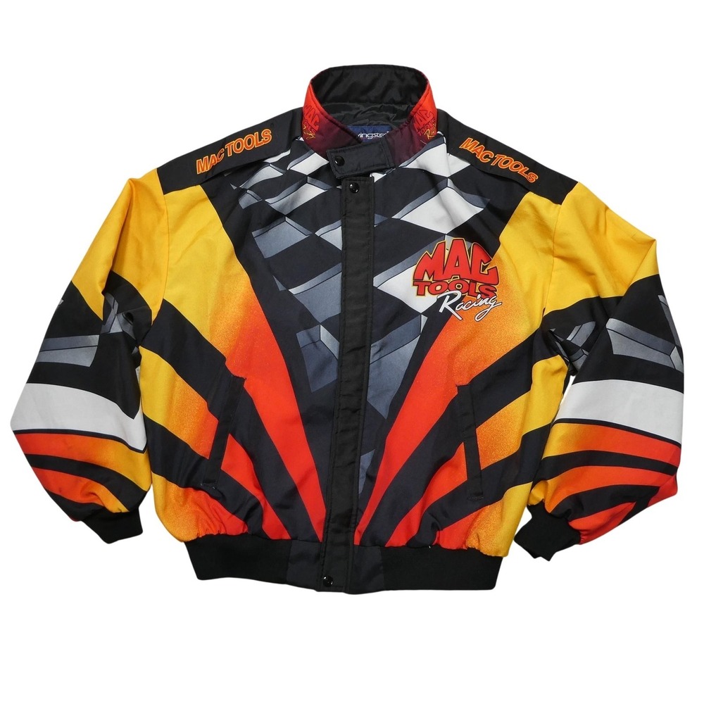 VINTAGE MAC Tools Racing Jacket Mens XL‎ NASCAR Racing Swingster Made In USA